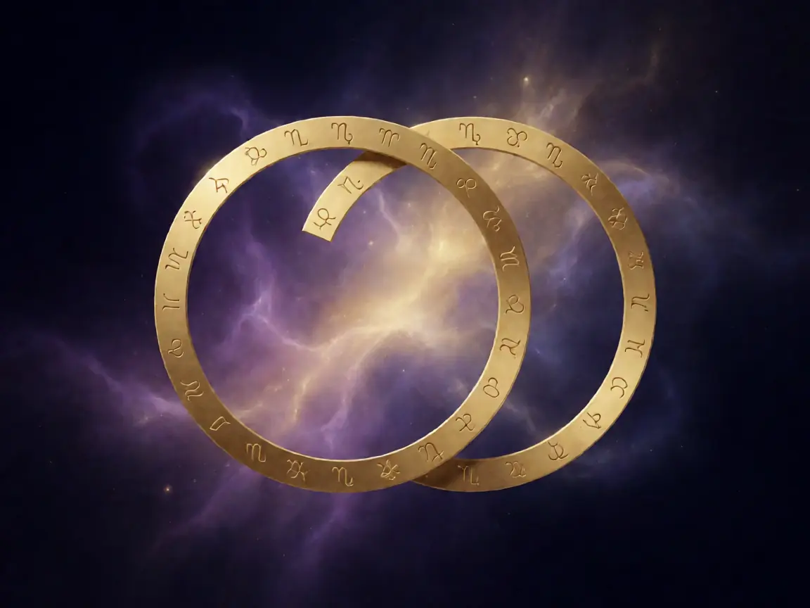 Astrology compatibility illustration